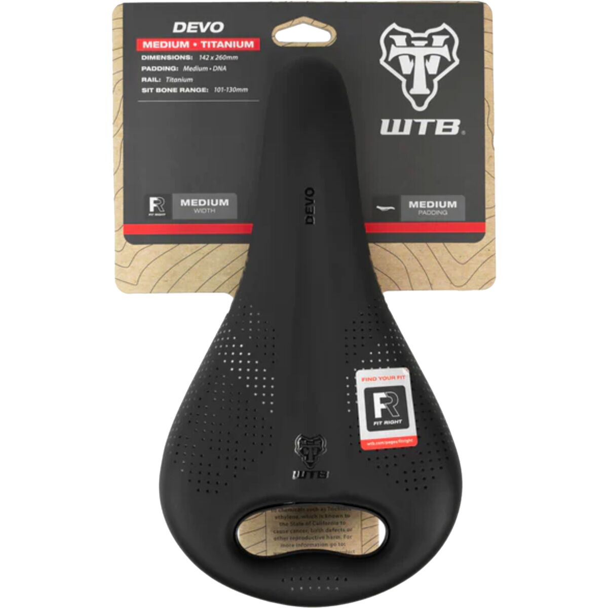 WTB Devo Pickup Cromoly Saddle