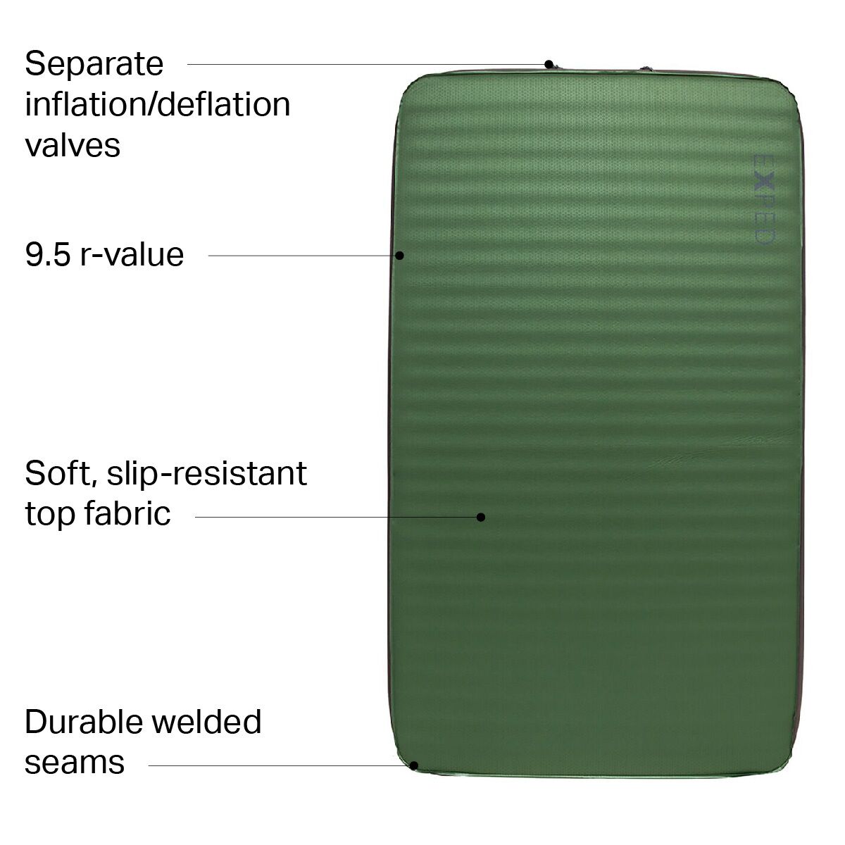Exped Megamat Duo 10 Sleeping Pad Hike & Camp