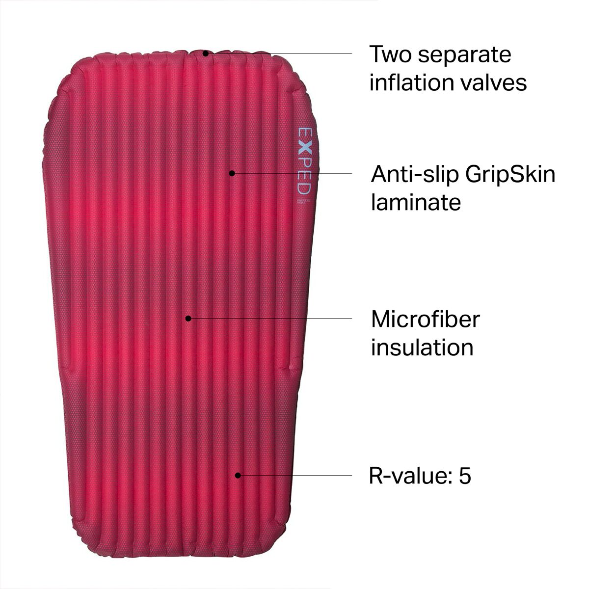 Exped Synmat HL Duo Winter Sleeping Pad Hike & Camp