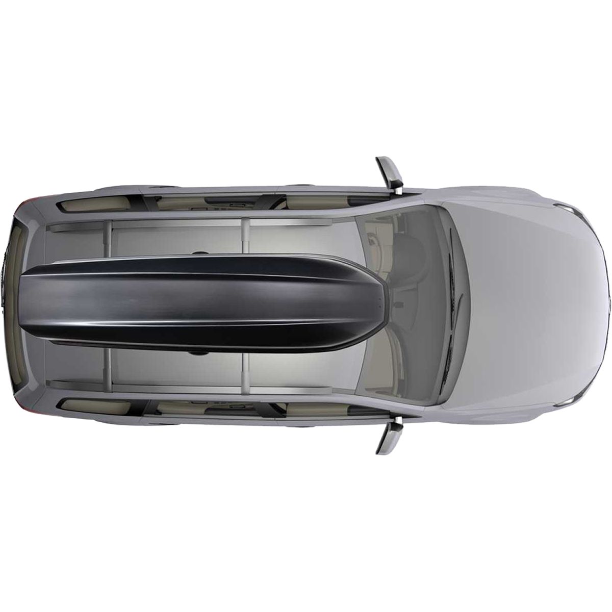 Yakima SkyBox 12 Carbonite Cargo Box Ski