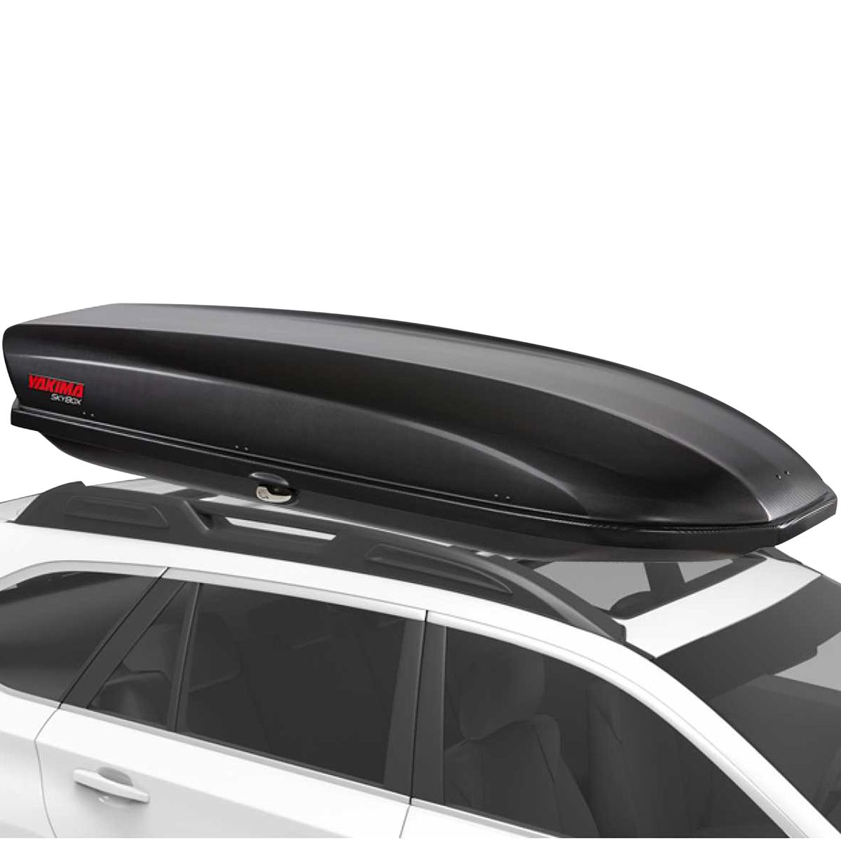 Yakima SkyBox 18 Carbonite Cargo Box Ski