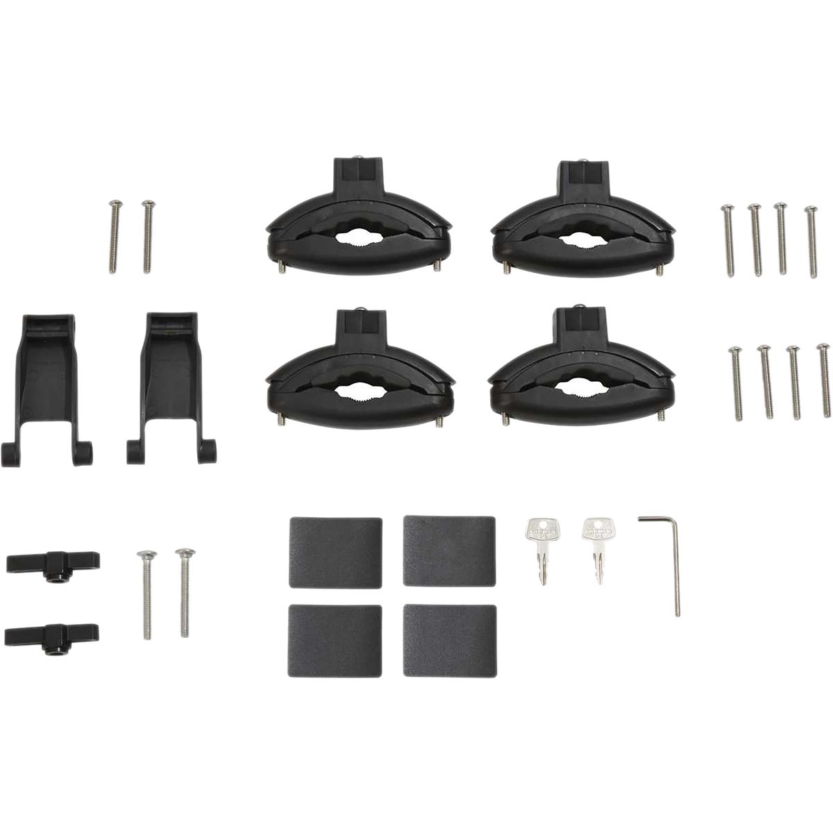 Yakima 6 Paires de Ski/4 Planches à Neige Porte-Bagages Universel pour Toit de Voiture, PowderHound 6