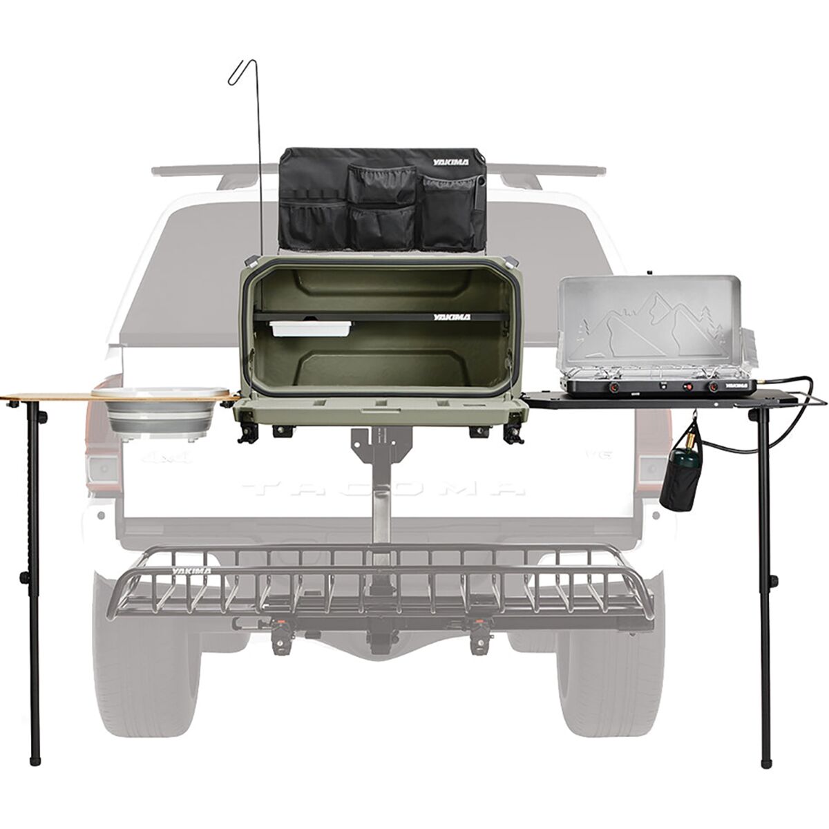 Yakima EXO OpenRange Deluxe Hitch Rack Ski