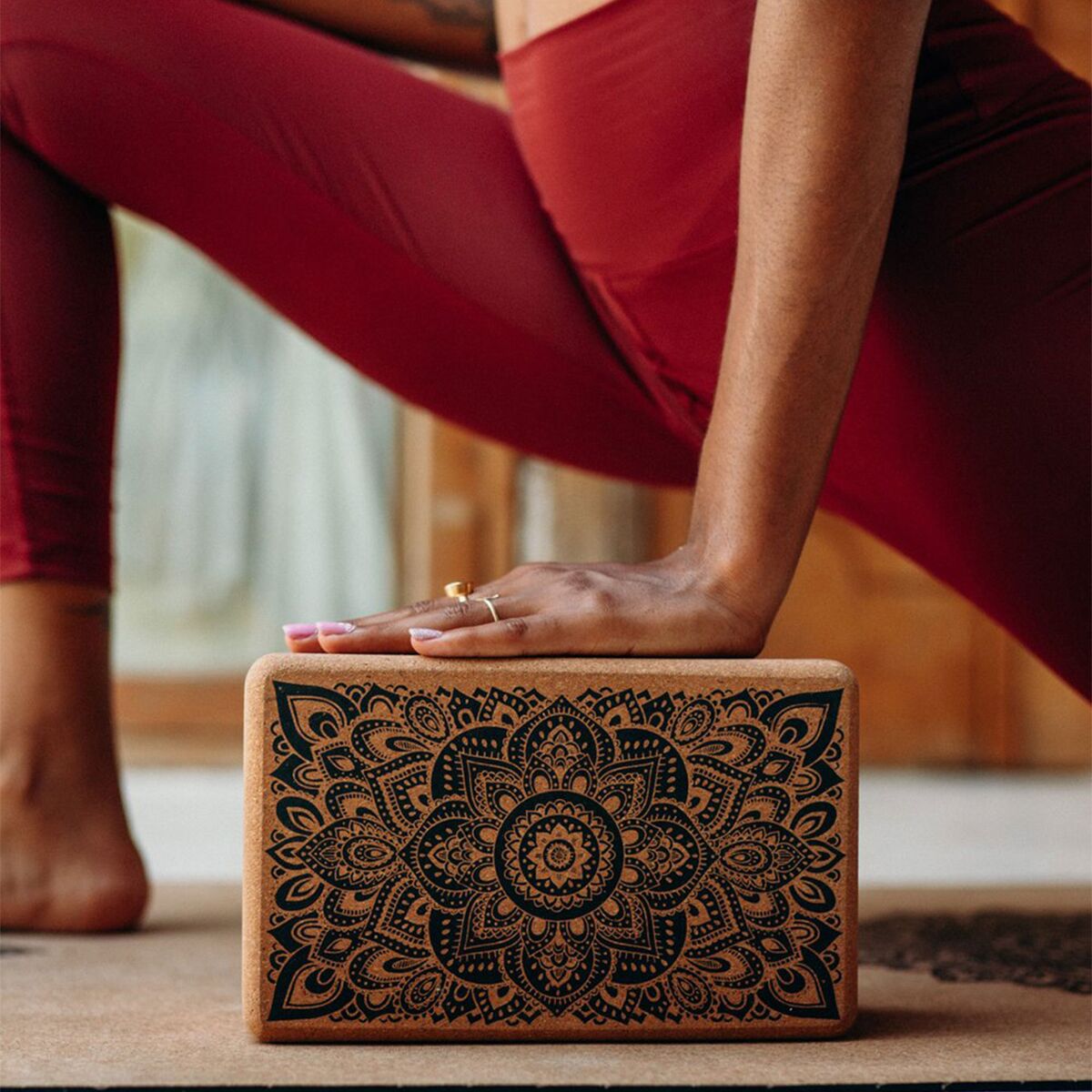 Yoga Design Lab Cork Yoga Block Yoga