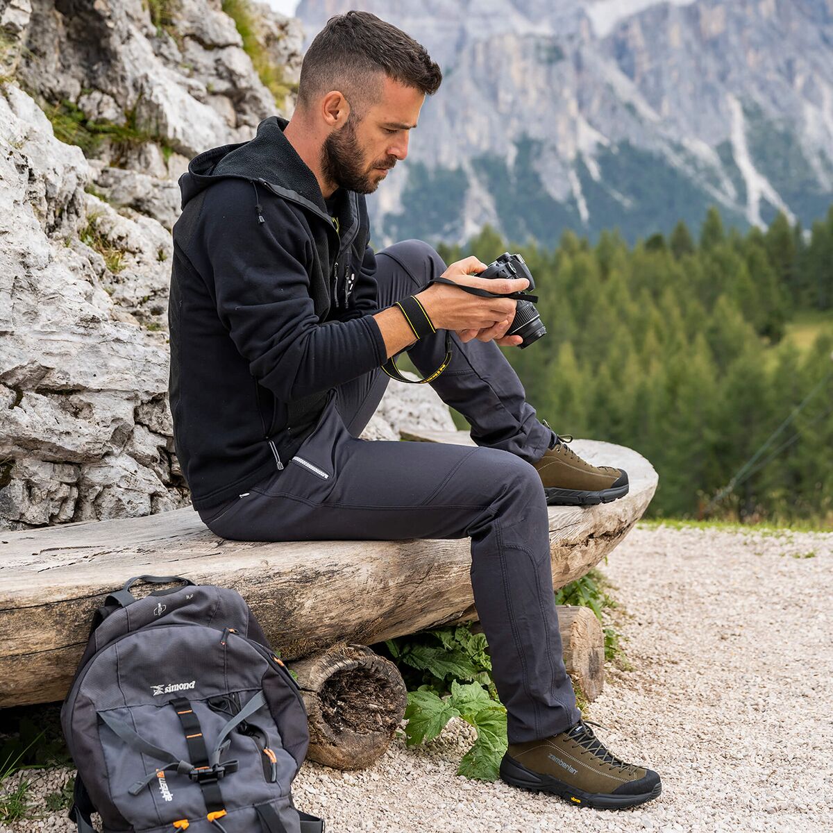 Мужские кроссовки Zamberlan Free Blast GTX Pro Hiking, цвет: Тёмный зелёный — фото 9