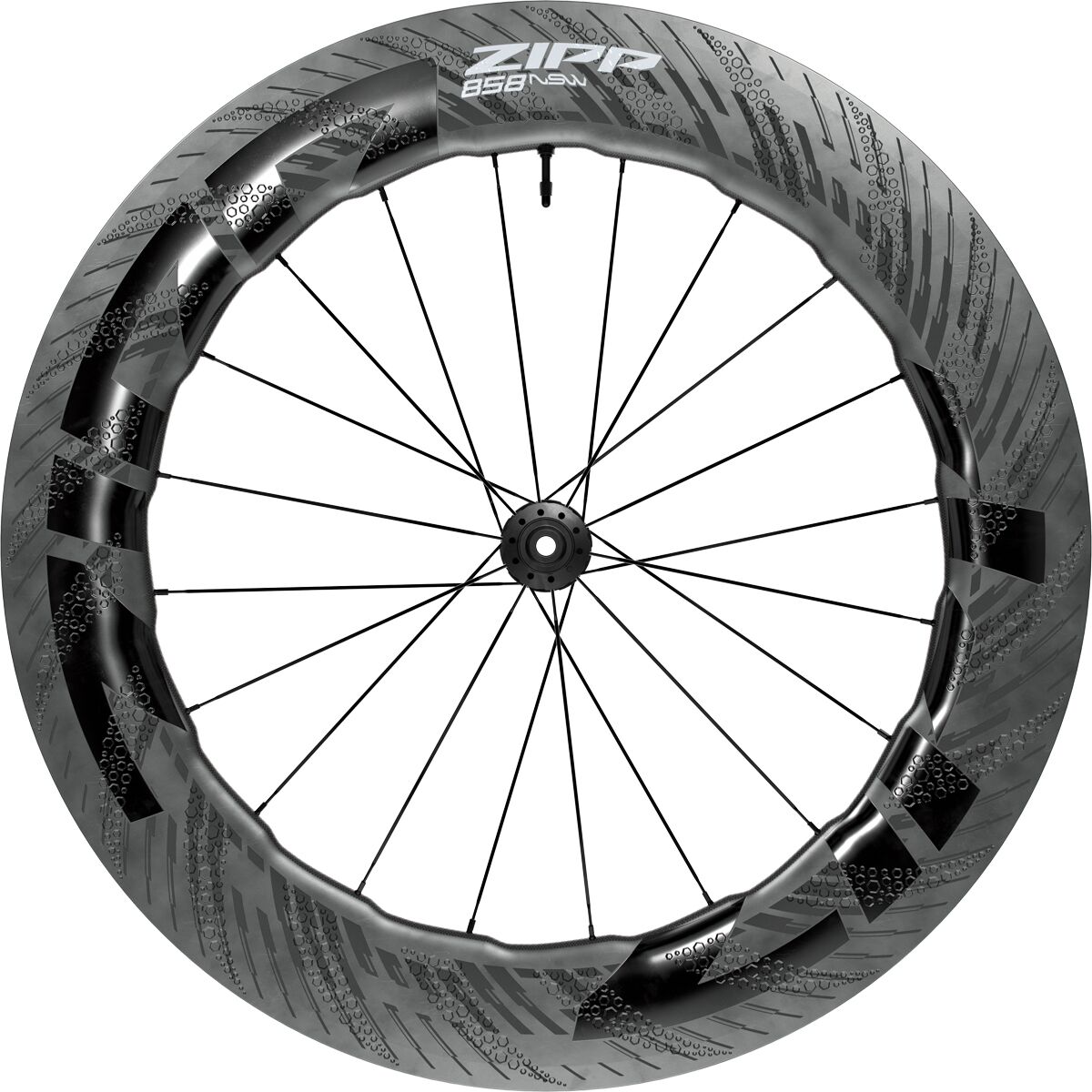 Zipp 858 NSW Carbon Centerlock Tubeless Wheel - Ceramic...
