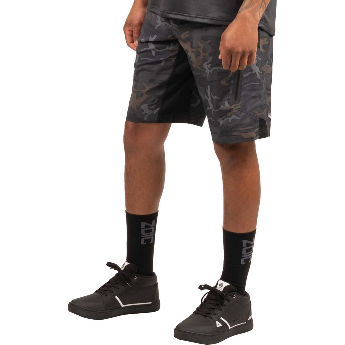 ZOIC Ether Camo Short + Essential Liner - Men's - Bike