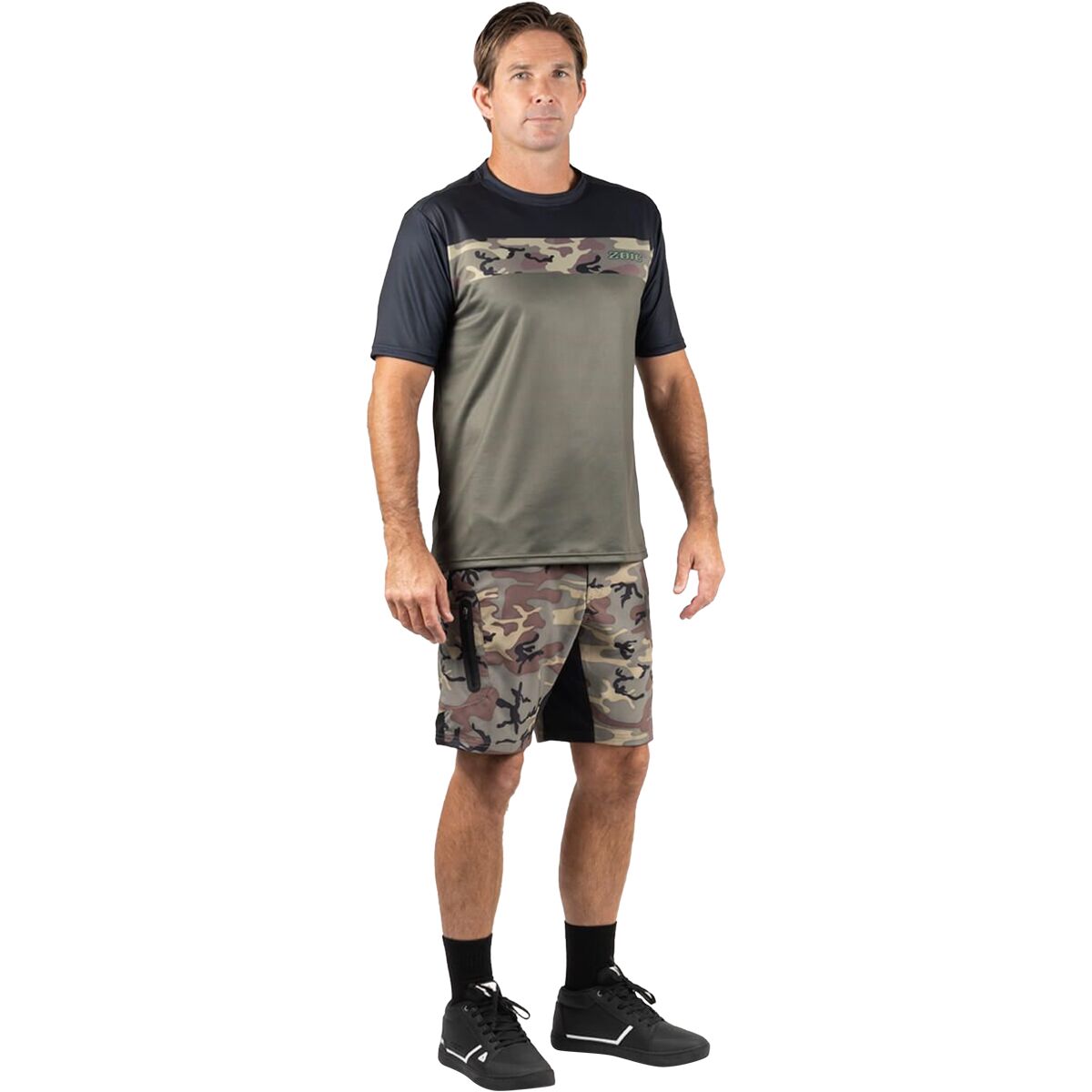ZOIC Ether 9 Camo Short - Men´s