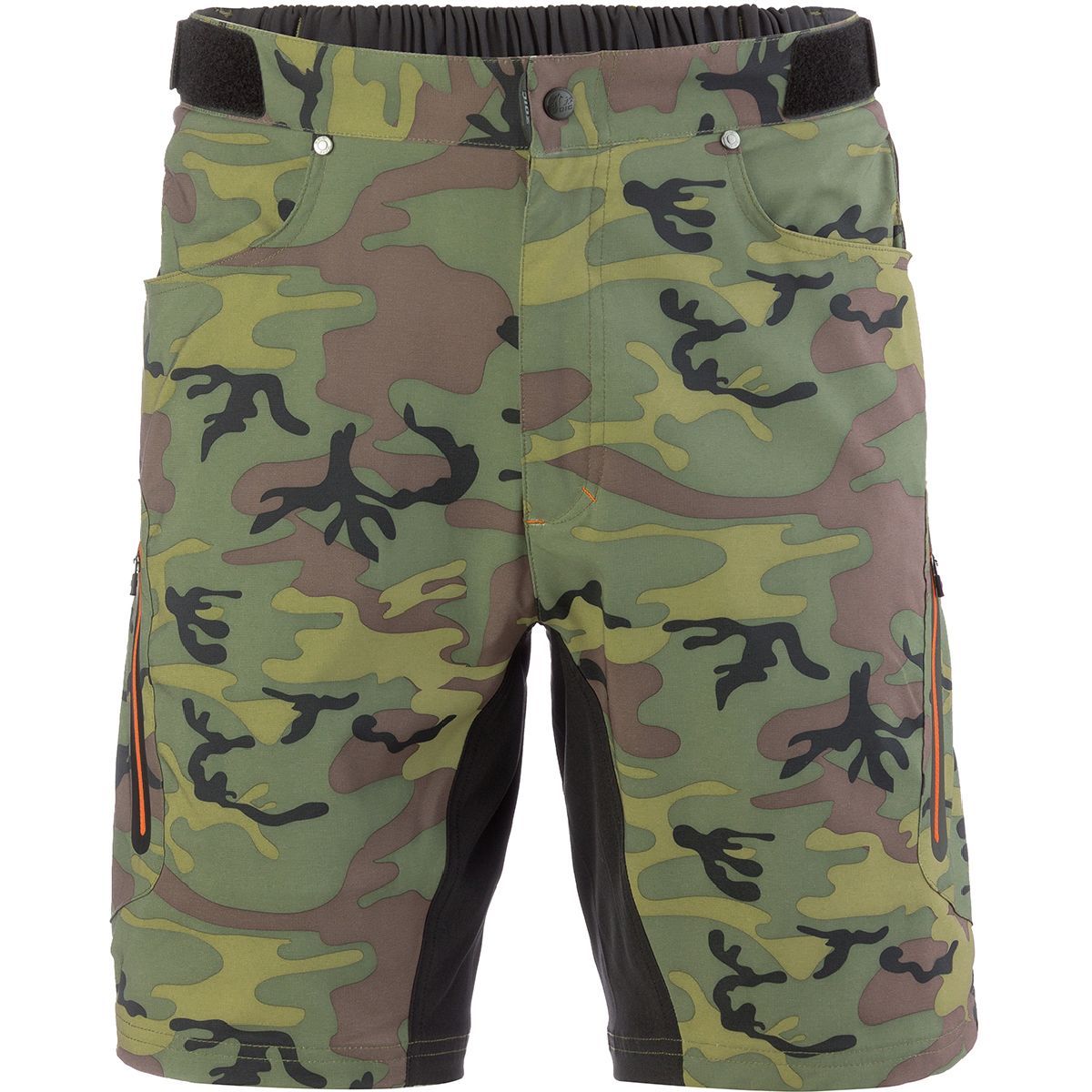 ZOIC Ether 9 Camo Short + Essential Liner Men's Bike
