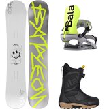 White,Neon Yellow,Black