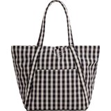 Black And Cream Gingham