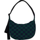 Navy Green Check