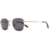 Brushed Gold & Tortoise Bio/Polarized Grey