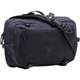Black Canvas Leather