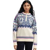 Off White/Indigo/Orchid