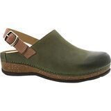 Olive Burnished Suede