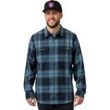 Ocean/Black Plaid