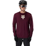 Dark Maroon Fox Head
