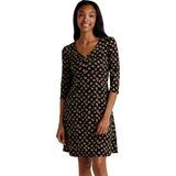 Black Pansy Print
