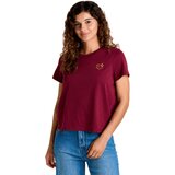 Burgundy Embroidery