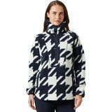 Navy Houndstooth Aop