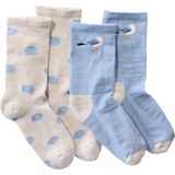 Sea Salt Polka Dot/Seaboard Blue Seagull