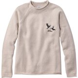 Oatmeal Heather Duck Embroidery
