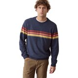 Navy Sunset Stripe