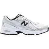 White/Silver Metallic/Black