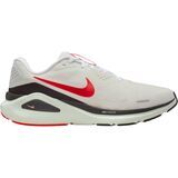 White/Bright Crimson-Medium Ash