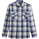 Blue/Ecru Plaid