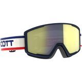 Beige/Blue W/ Enhancer Yellow Chrome Lens