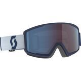 Light Grey W/ Enhancer Blue Chrome Lens