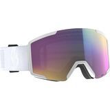 Mineral White W/ Enhancer Teal Chrome Lens