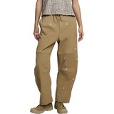 Khaki / Daisy Embroidery