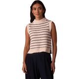Cream/Navy Stripe