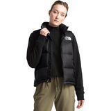 north face black vest womens
