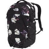 TNF Black Winter Flowers Print