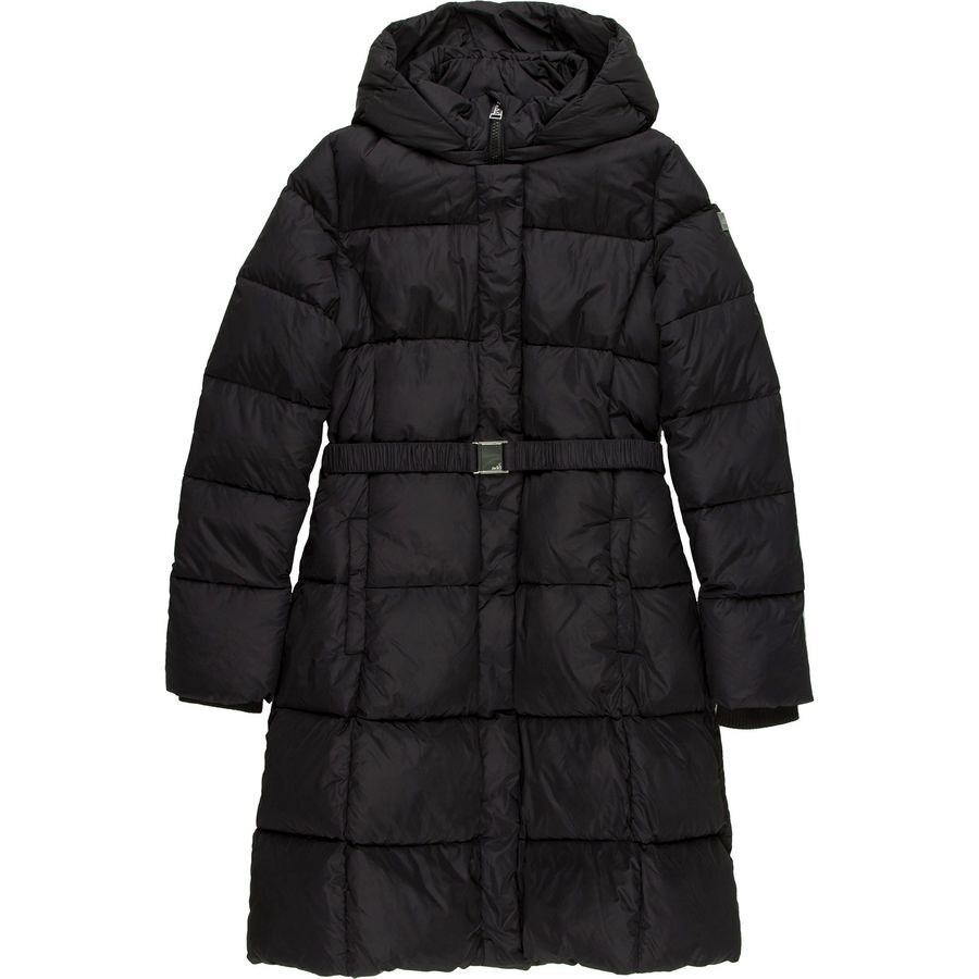 ADD Long Down Coat with Removable Hood - Girls' - Kids