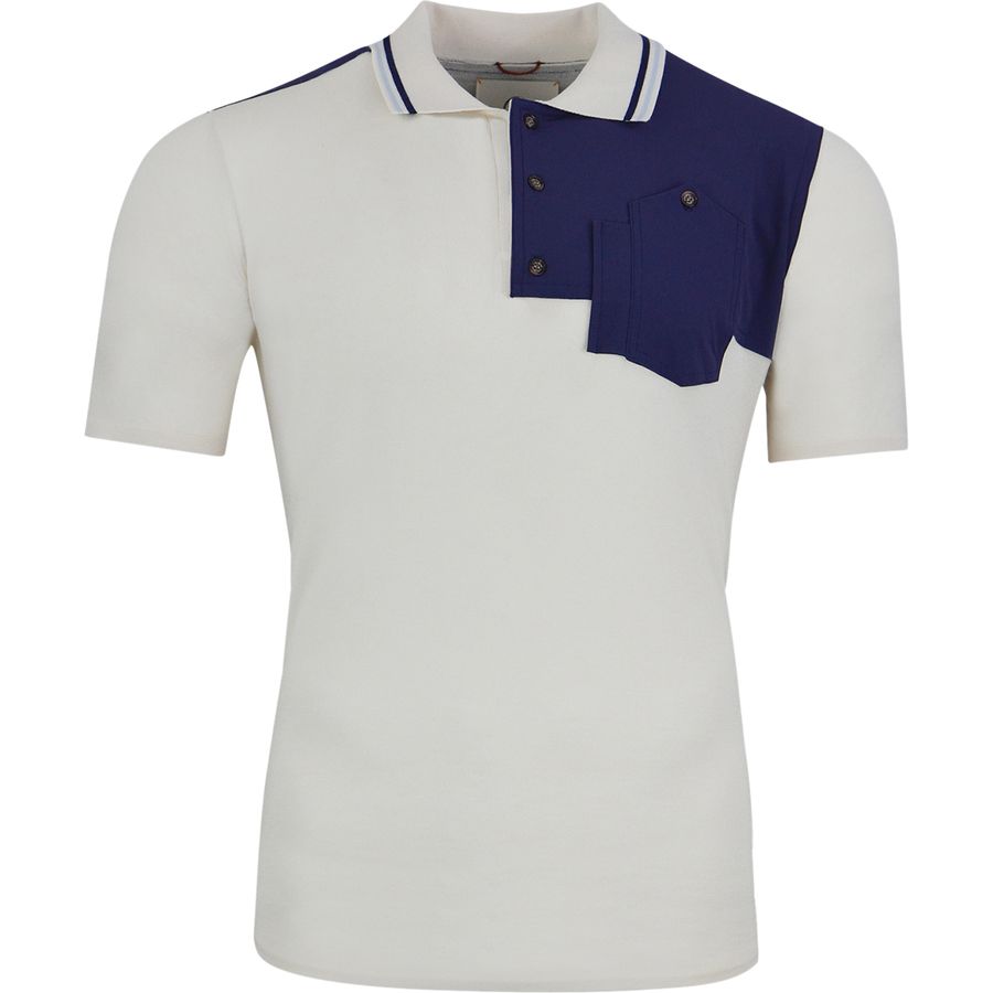 Alps & Meters - Touring Polo Shirt - Men's - Ivory