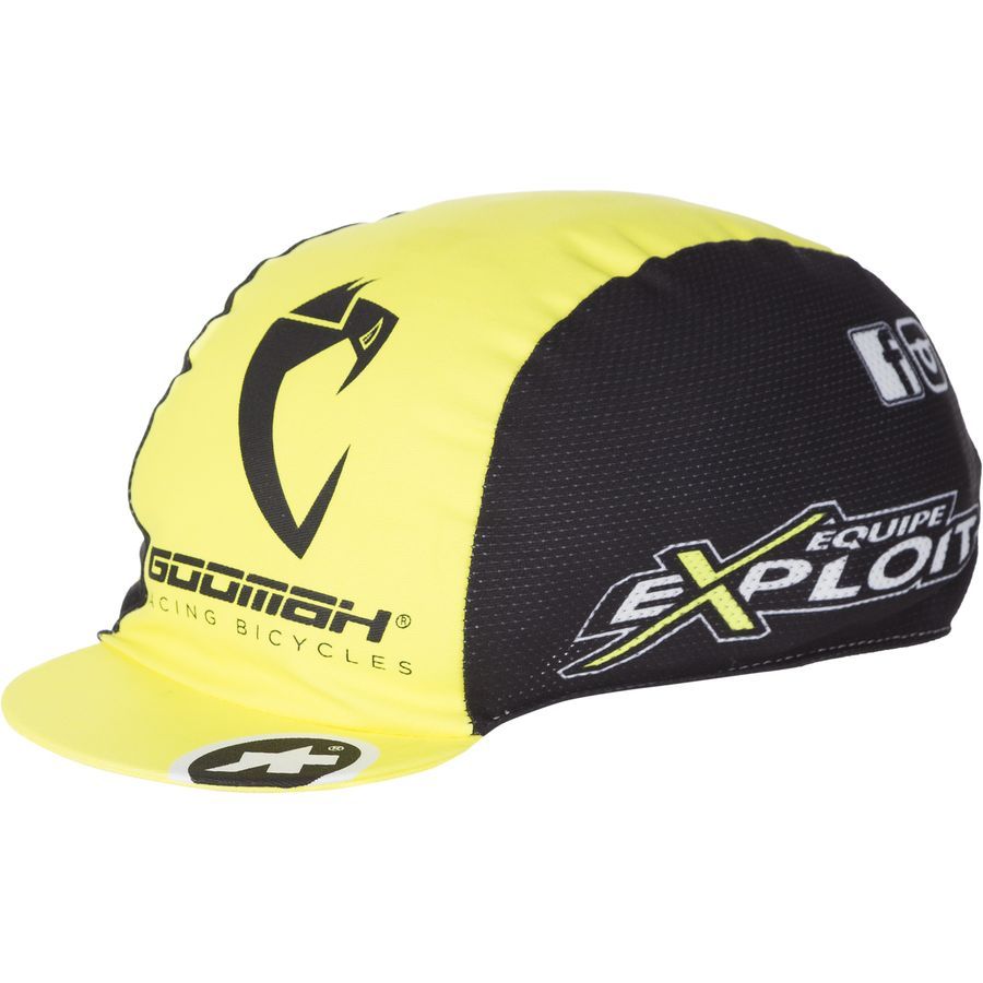 Assos - exploitCap_evo7 Cycling Cap - Volt Yellow/Black Yellow