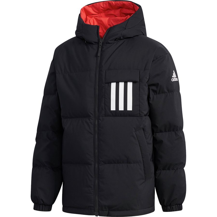 adidas 3 stripes down jacket