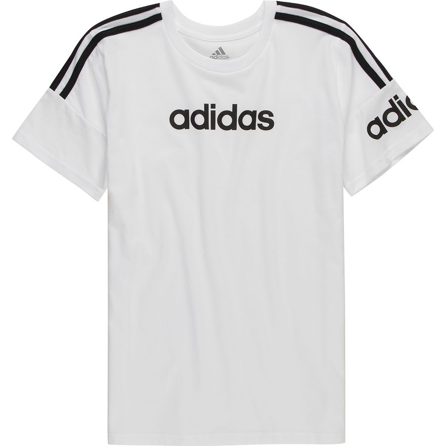 Adidas Core 3S Cotton T-Shirt - Boys' | Backcountry.com