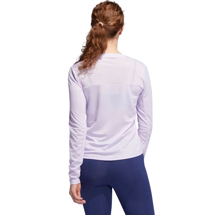 adidas own the run long sleeve top