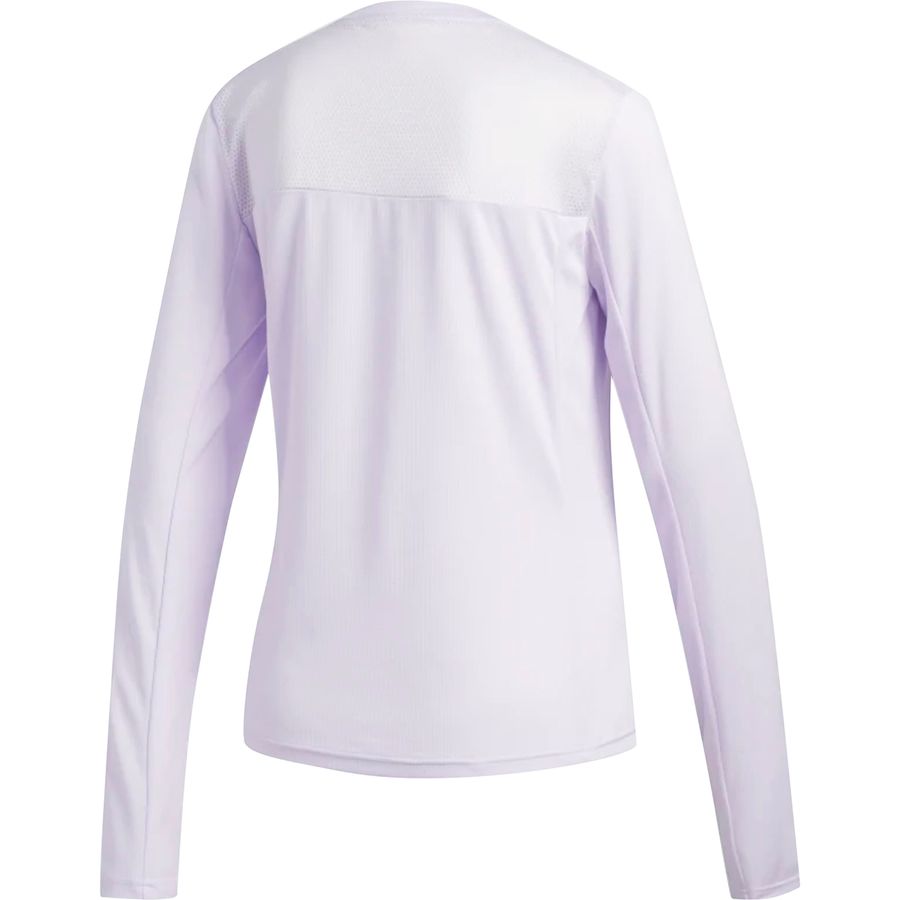 adidas own the run long sleeve top