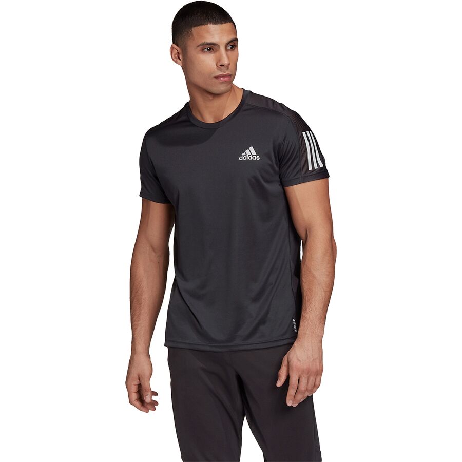 Adidas - Own The Run T-Shirt - Men's - Black