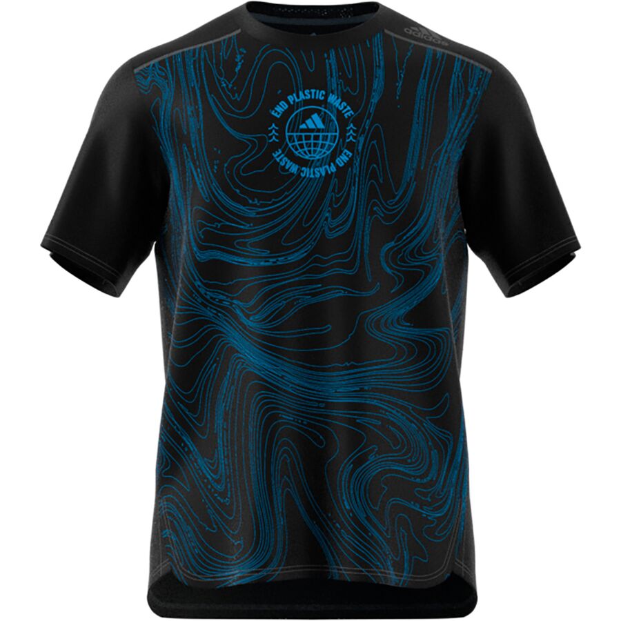 Designed 4 Running Run for the Oceans T-Shirt - Men's
