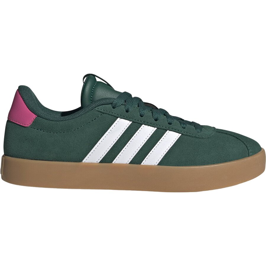 Женские кроссовки adidas VL Court 3.0, цвет: Зелёный / Облачный белый