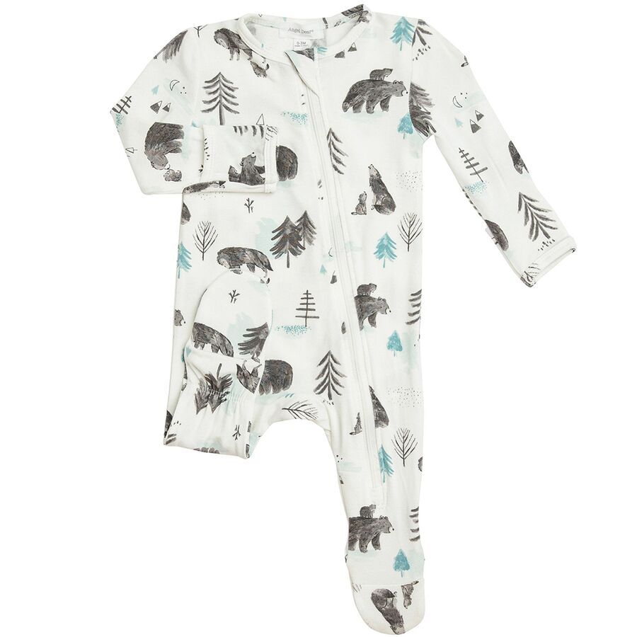 Angel Dear Zipper Footie Pajamas Infants'