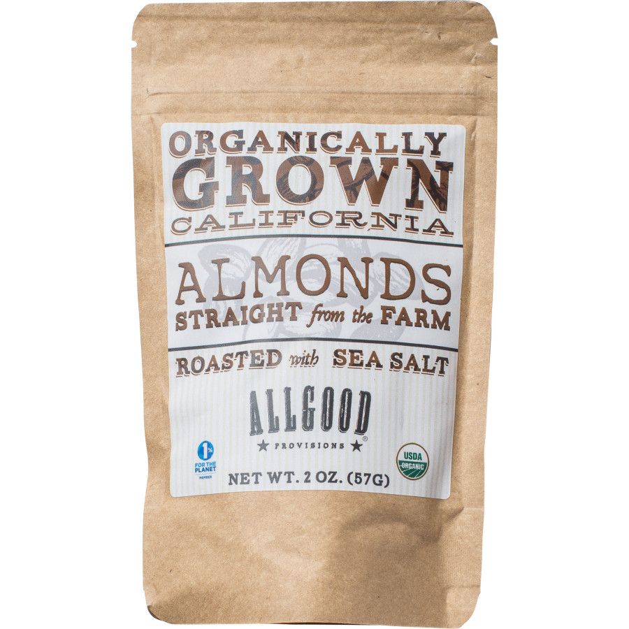 Allgood Provisions Organic Almonds 2oz Hike & Camp